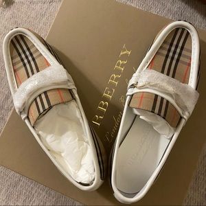 Burberry Moorley Check Loafers